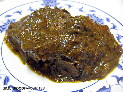 rendang meat